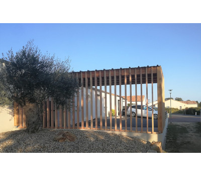 Carport design en bois abri voiture